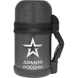 Термос THERMOS АРМИЯ РОССИИ АРМЕЙСКИЙ 0.8л. серый 644923 Термос THERMOS АРМИЯ РОССИИ АРМЕЙСКИЙ 0.8л. серый 644923